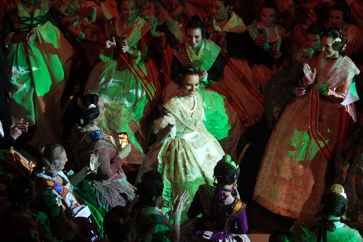 Exaltación de María Estela Arlandis como Fallera Mayor de Valencia 2024